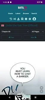 Bato.to APK screenshot